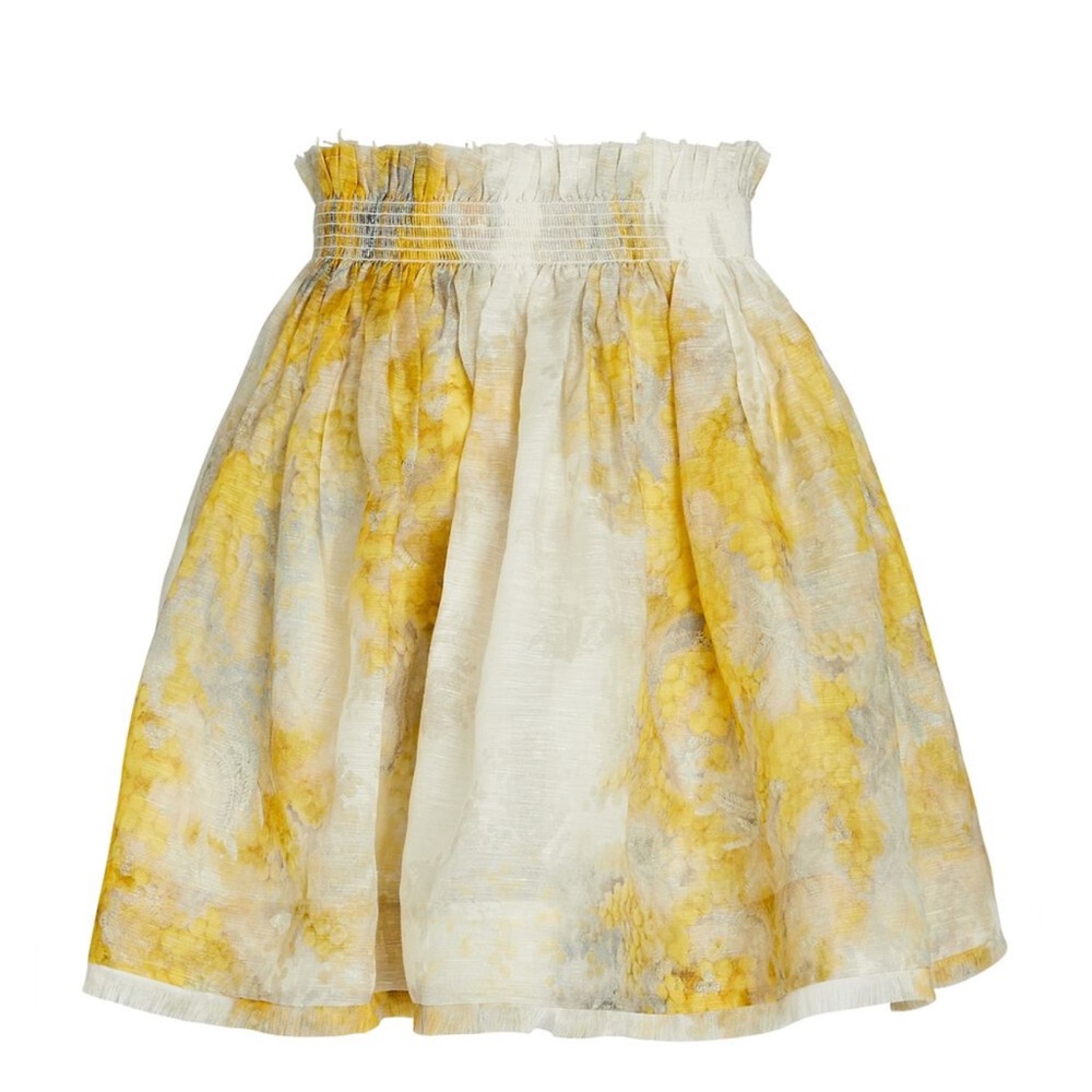 Zimmermann Botánica Floral Mini Skirt Size 1